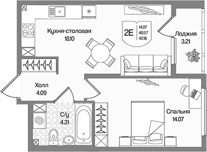 Планировка квартиры