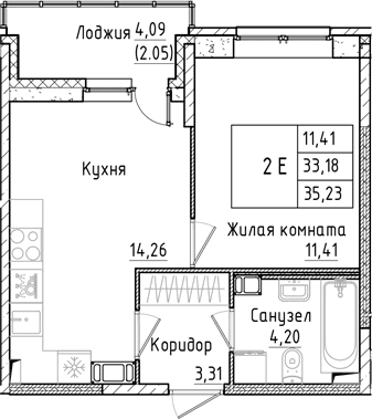 Планировка квартиры