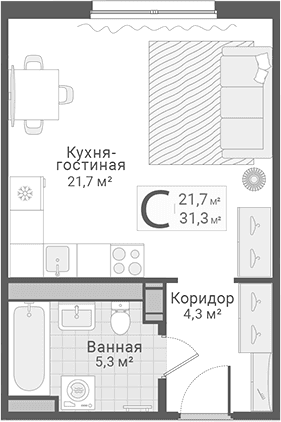 Планировка квартиры