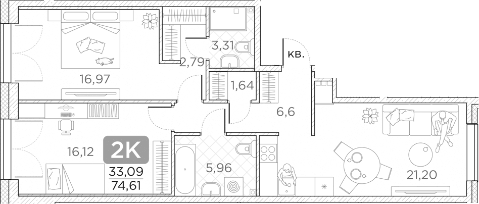 Планировка квартиры