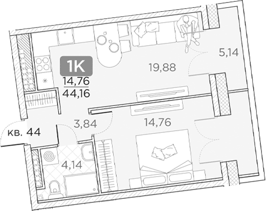 Планировка квартиры