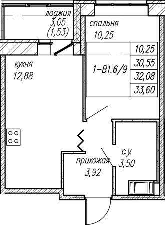 Планировка квартиры