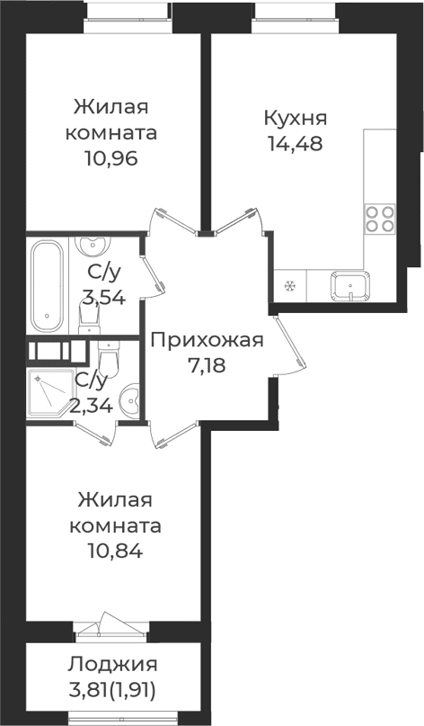 Планировка квартиры