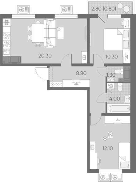 Планировка квартиры