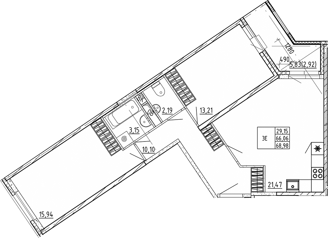 Планировка квартиры