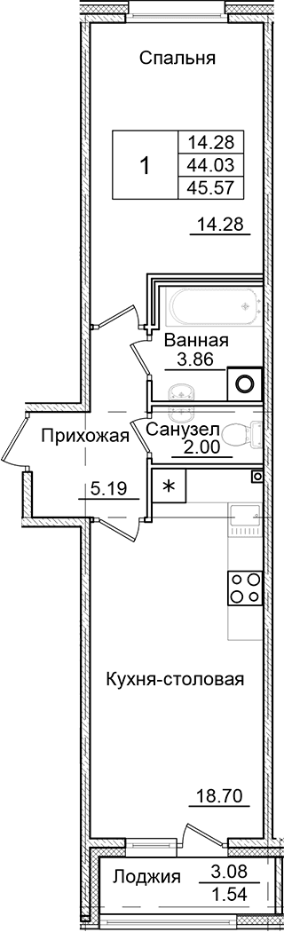 Планировка квартиры