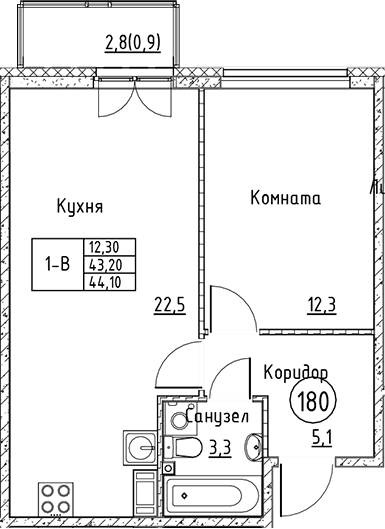 Планировка квартиры
