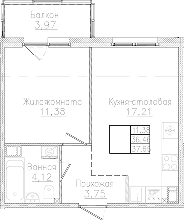 Планировка квартиры