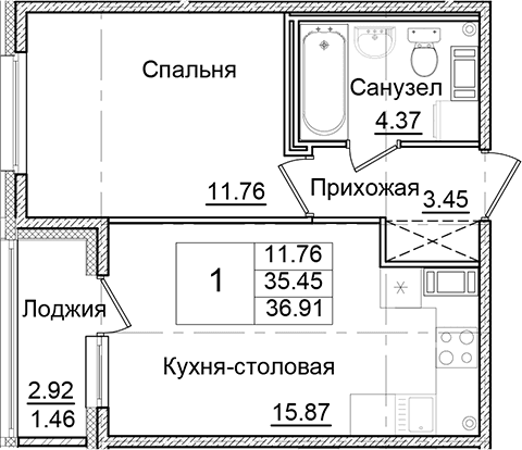 Планировка квартиры