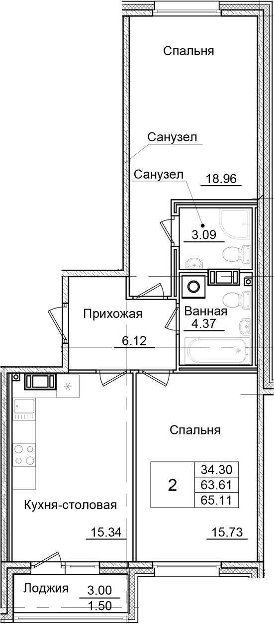 Планировка квартиры