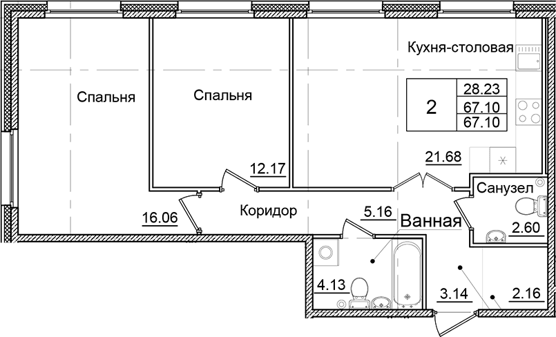 Планировка квартиры