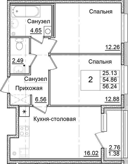 Планировка квартиры