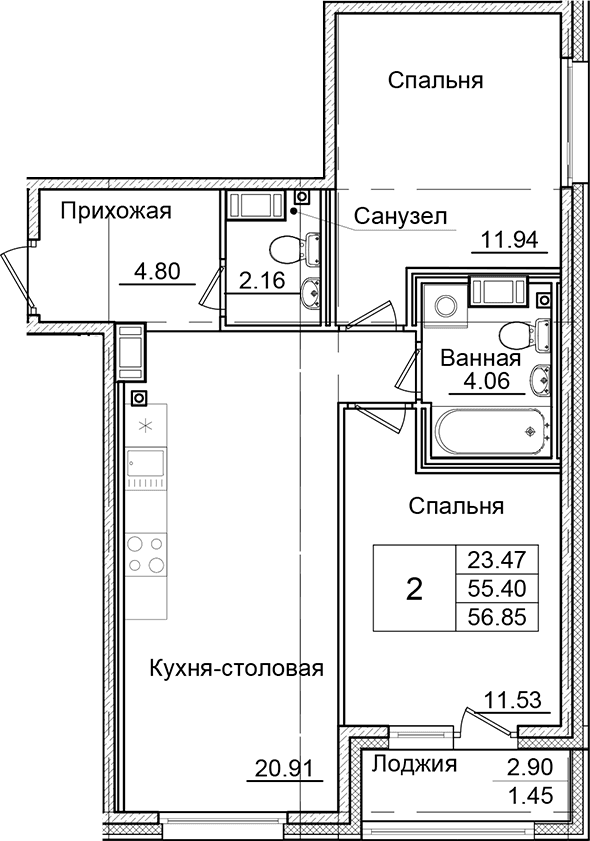 Планировка квартиры