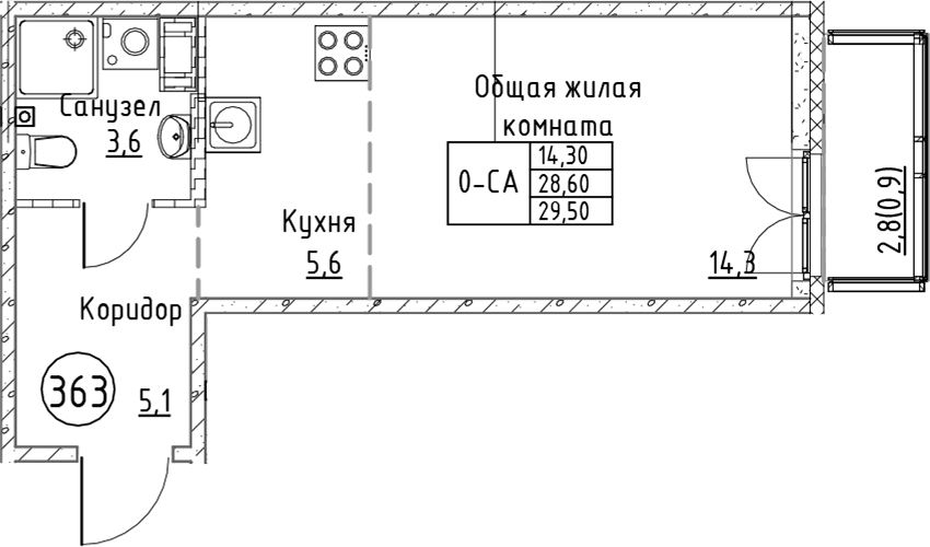 Планировка квартиры