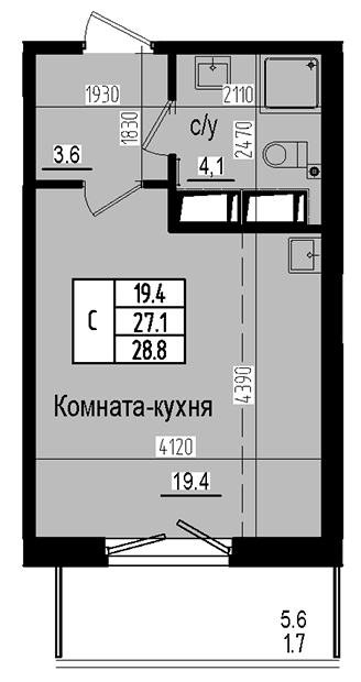 Планировка квартиры
