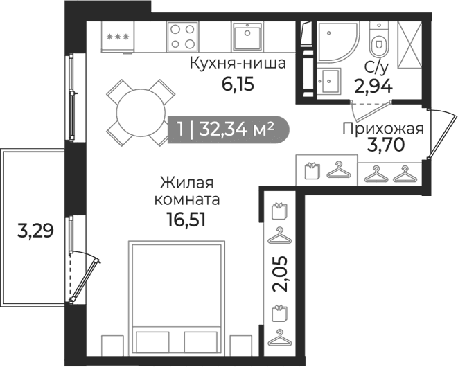 Планировка квартиры