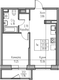 Планировка квартиры
