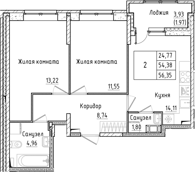 Планировка квартиры