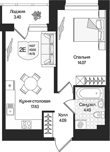 Планировка квартиры