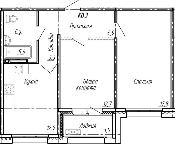 Планировка квартиры