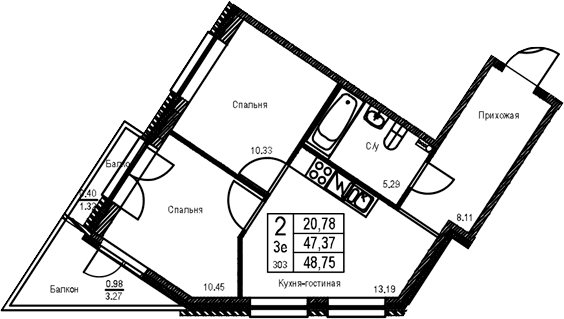 Планировка квартиры