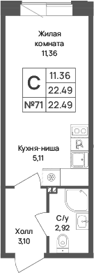 Планировка квартиры