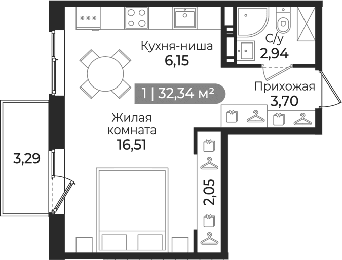 Планировка квартиры