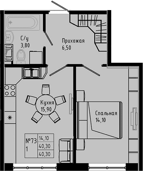 Планировка квартиры