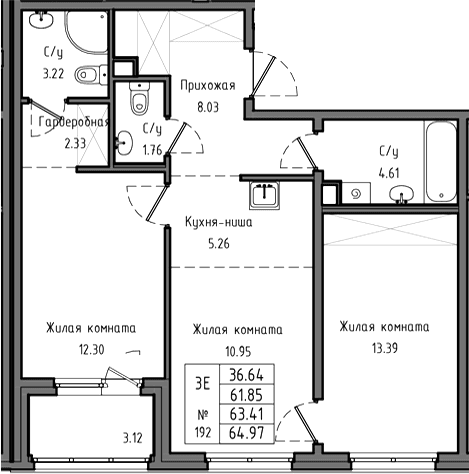 Планировка квартиры