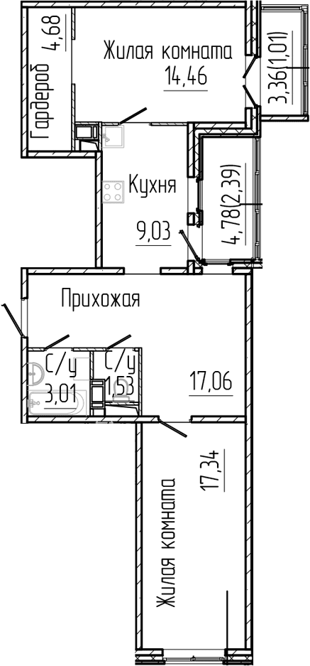 Планировка квартиры