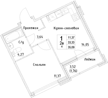 Планировка квартиры