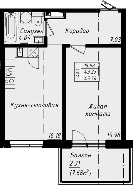 Планировка квартиры