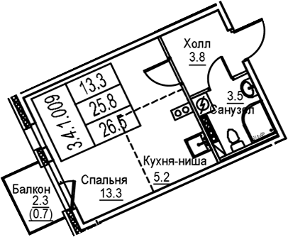 Планировка квартиры