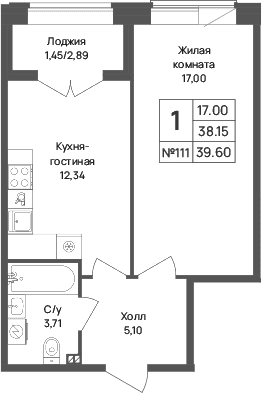 Планировка квартиры