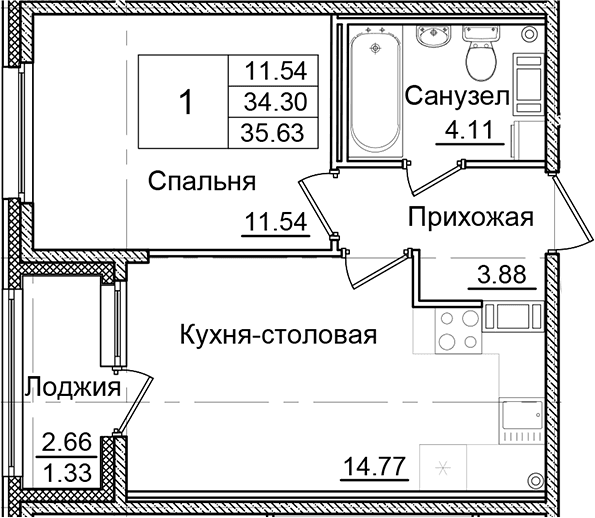 Планировка квартиры