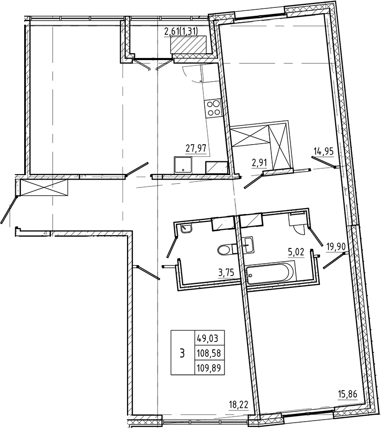 Планировка квартиры