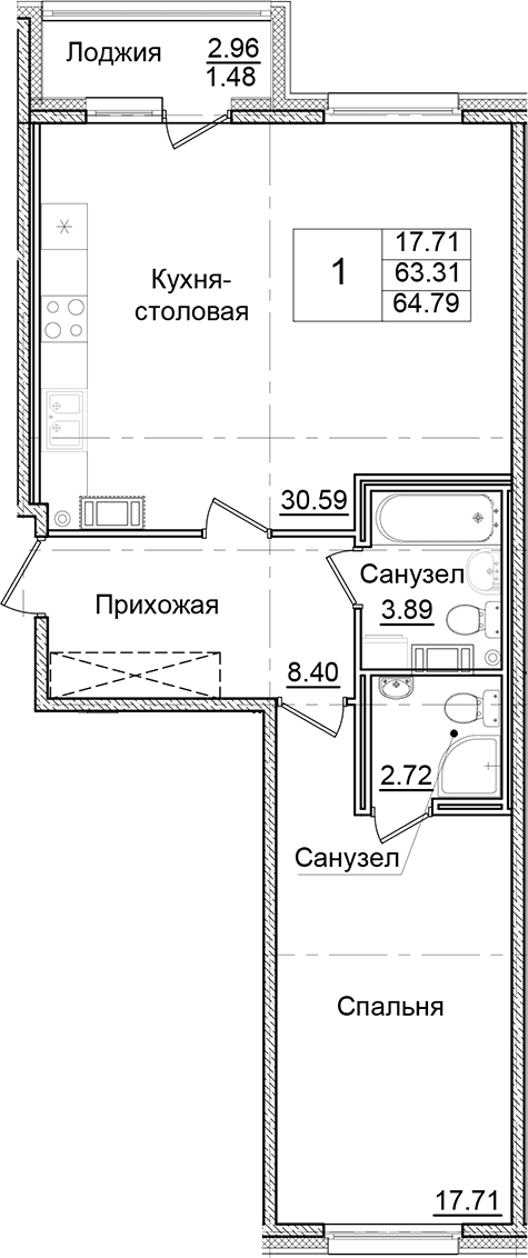 Планировка квартиры