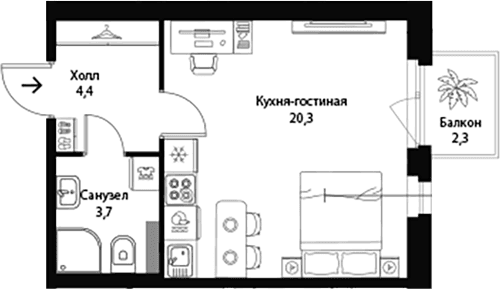 Планировка квартиры