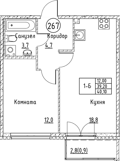 Планировка квартиры