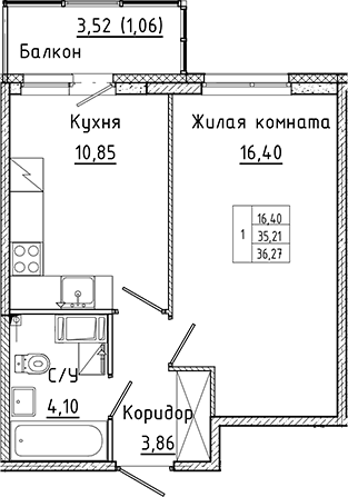 Планировка квартиры