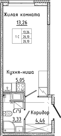 Планировка квартиры