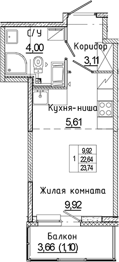 Планировка квартиры