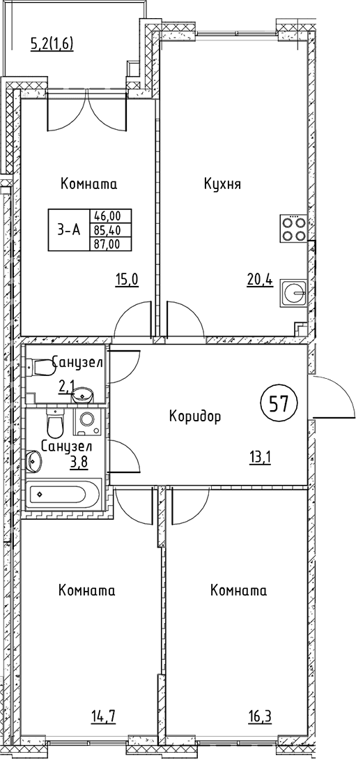 Планировка квартиры
