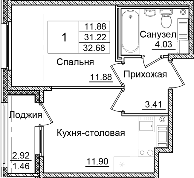 Планировка квартиры