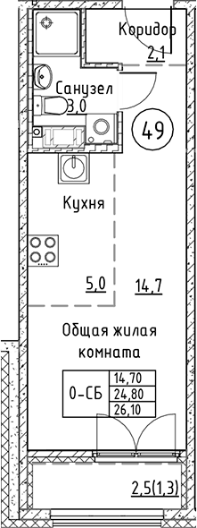 Планировка квартиры