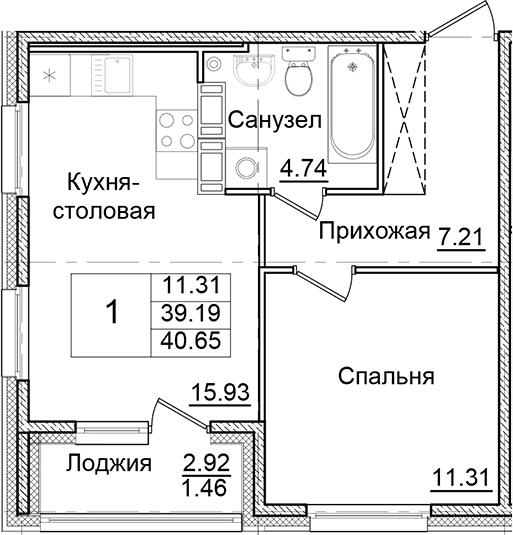 Планировка квартиры