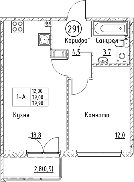 Планировка квартиры