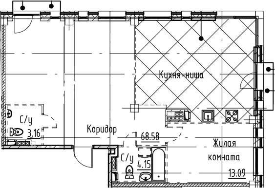 Планировка квартиры