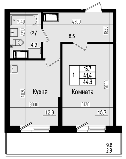 Планировка квартиры