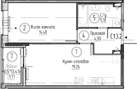 Планировка квартиры